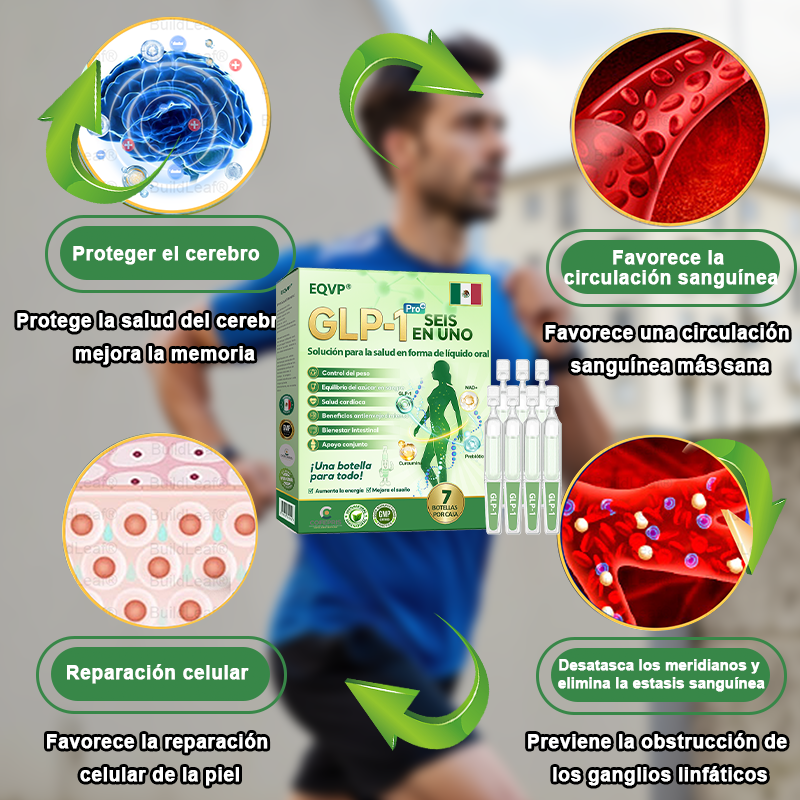 Tienda Oficial | 𝗘𝗤𝗩𝗣® 𝐺𝐿𝑃-𝟏 Solución de Salud Seis-en-Uno en Líquido Oral(Resultados visibles en 7 días)✅ Adecuado para la obesidad, la salud cardiovascular, la diabetes, la salud intestinal, los problemas de articulaciones y mucho más.🧥