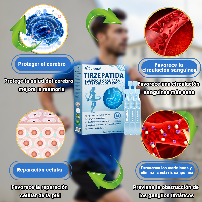 【Promoción del último día: 66 % de descuento🔥】 𝐂𝐯𝐫𝐞𝐨𝐳® 𝐓𝐢𝐫𝐳𝐞𝐩𝐚𝐭𝐢𝐝𝐚 𝐬𝐨𝐥𝐮𝐜𝐢ó𝐧 𝐨𝐫𝐚𝐥 𝐩𝐚𝐫𝐚 𝐥𝐚 𝐩é𝐫𝐝𝐢𝐝𝐚 𝐝𝐞 𝐩𝐞𝐬𝐨 🇲🇽 Efecto visible, sin efectos secundarios, 7 días de efecto, apto para todas las edades🏥