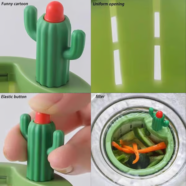 💧¡Último día! 49% de descuento. Filtro de fregadero automático Cactus Kitchen (modelo universal).