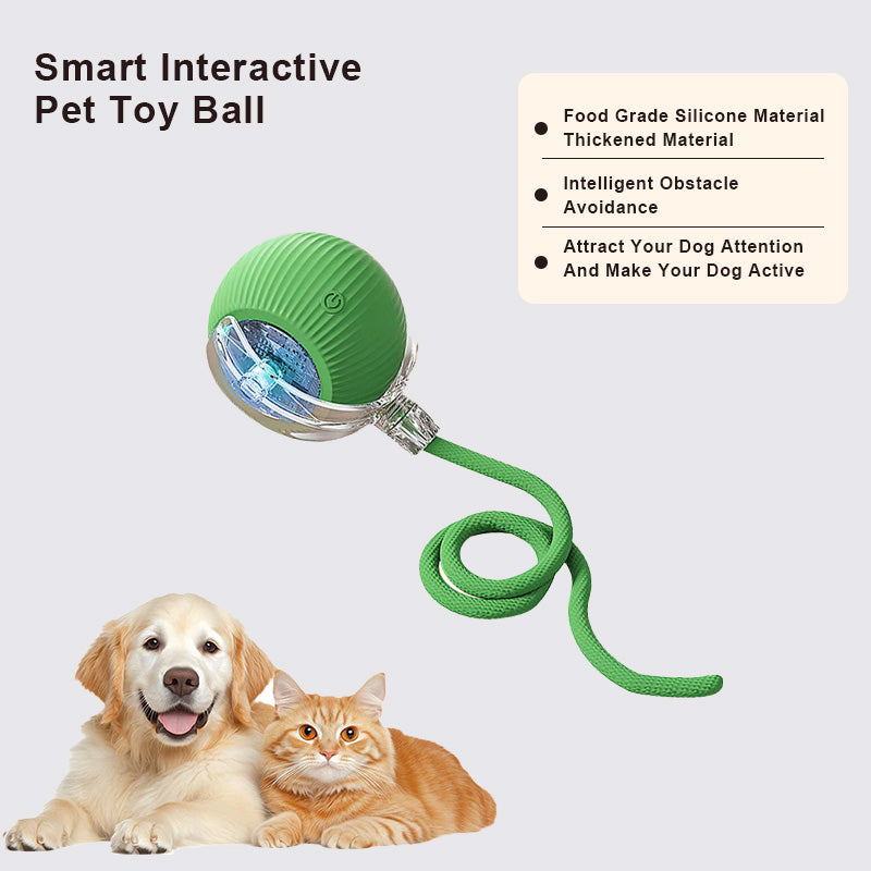 🔥Promoción de último día 49% de descuento🔥Pelota de juguete para mascotas Thonesr® Smart Chase🐱🐕-🎁Compañero de juego inteligente para tu mascota