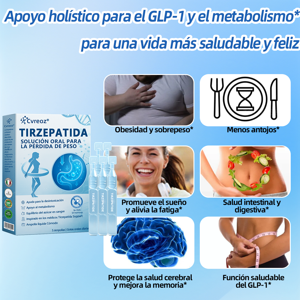 Solución oral al 50 % solo con tus parches! Doble acción para reforzar tu pérdida de peso.