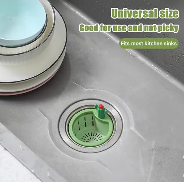 💧¡Último día! 49% de descuento. Filtro de fregadero automático Cactus Kitchen (modelo universal).