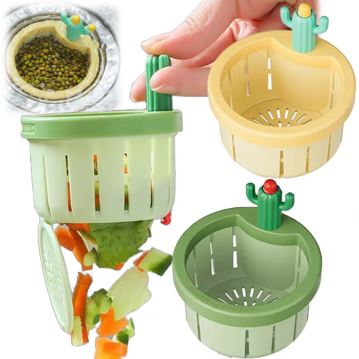 💧¡Último día! 49% de descuento. Filtro de fregadero automático Cactus Kitchen (modelo universal).