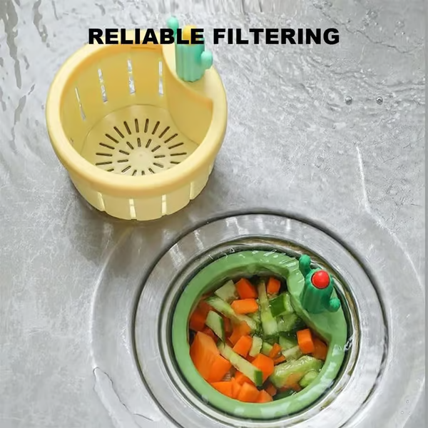 💧¡Último día! 49% de descuento. Filtro de fregadero automático Cactus Kitchen (modelo universal).