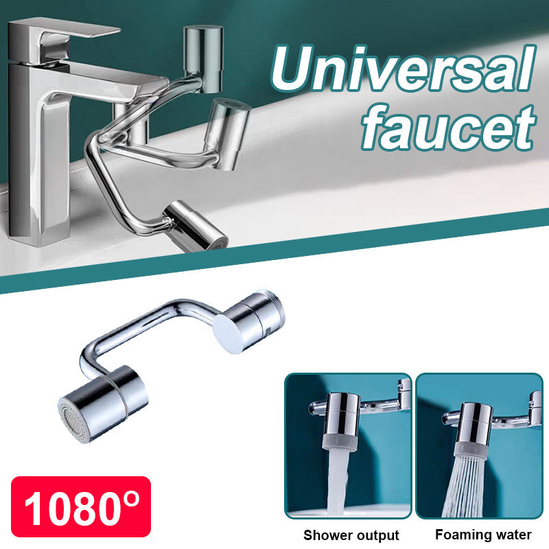 🏆Promoción de último día 49% de descuento🌟🌟Grifo de brazo robótico giratorio Thonesr® de 1080° (modelo universal)--✅La dirección y el caudal de agua se pueden ajustar libremente