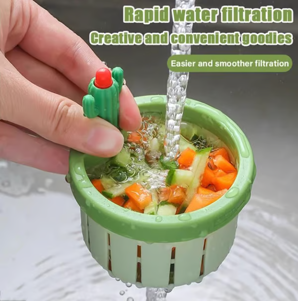 💧¡Último día! 49% de descuento. Filtro de fregadero automático Cactus Kitchen (modelo universal).