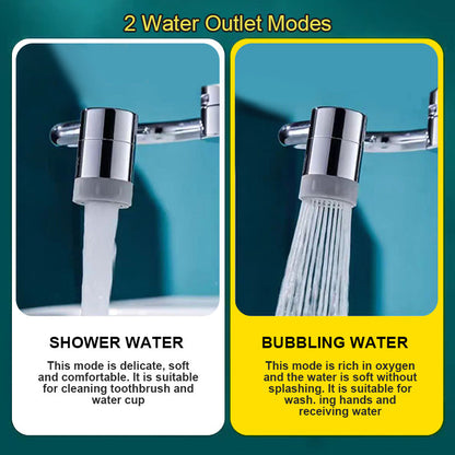 🏆Promoción de último día 49% de descuento🌟🌟Grifo de brazo robótico giratorio Thonesr® de 1080° (modelo universal)--✅La dirección y el caudal de agua se pueden ajustar libremente