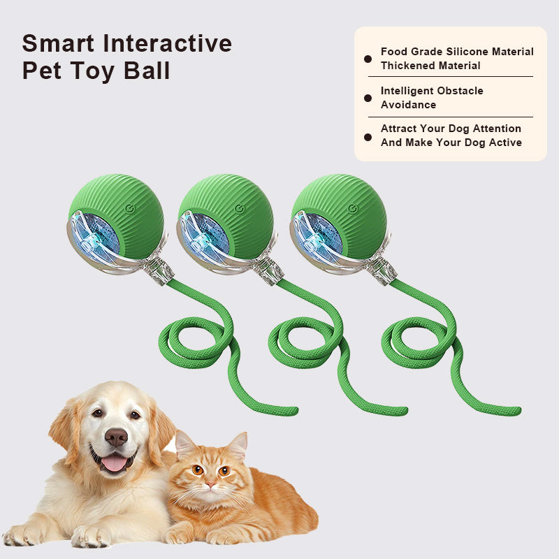 🔥Promoción de último día 49% de descuento🔥Pelota de juguete para mascotas Thonesr® Smart Chase🐱🐕-🎁Compañero de juego inteligente para tu mascota