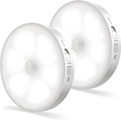 Luces con sensor de movimiento Thonesr® [Iluminación inalámbrica activada por movimiento. Perfectas para pasillos, armarios y escaleras. Diseñadas para mayor comodidad y seguridad]