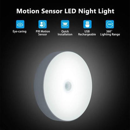 Luces con sensor de movimiento Thonesr® [Iluminación inalámbrica activada por movimiento. Perfectas para pasillos, armarios y escaleras. Diseñadas para mayor comodidad y seguridad]